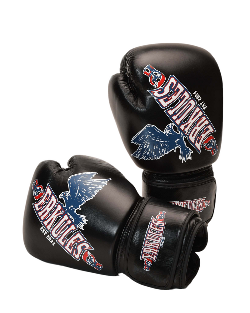 Guantoni da boxe neri Erkules Edition Zero