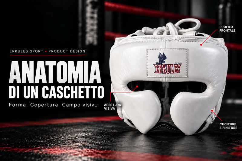 Anatomia di un caschetto da boxe: come nasce il design di una protezione