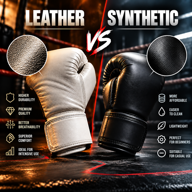 Leather vs Synthetic Boxing Gloves: Which Should You Choose?