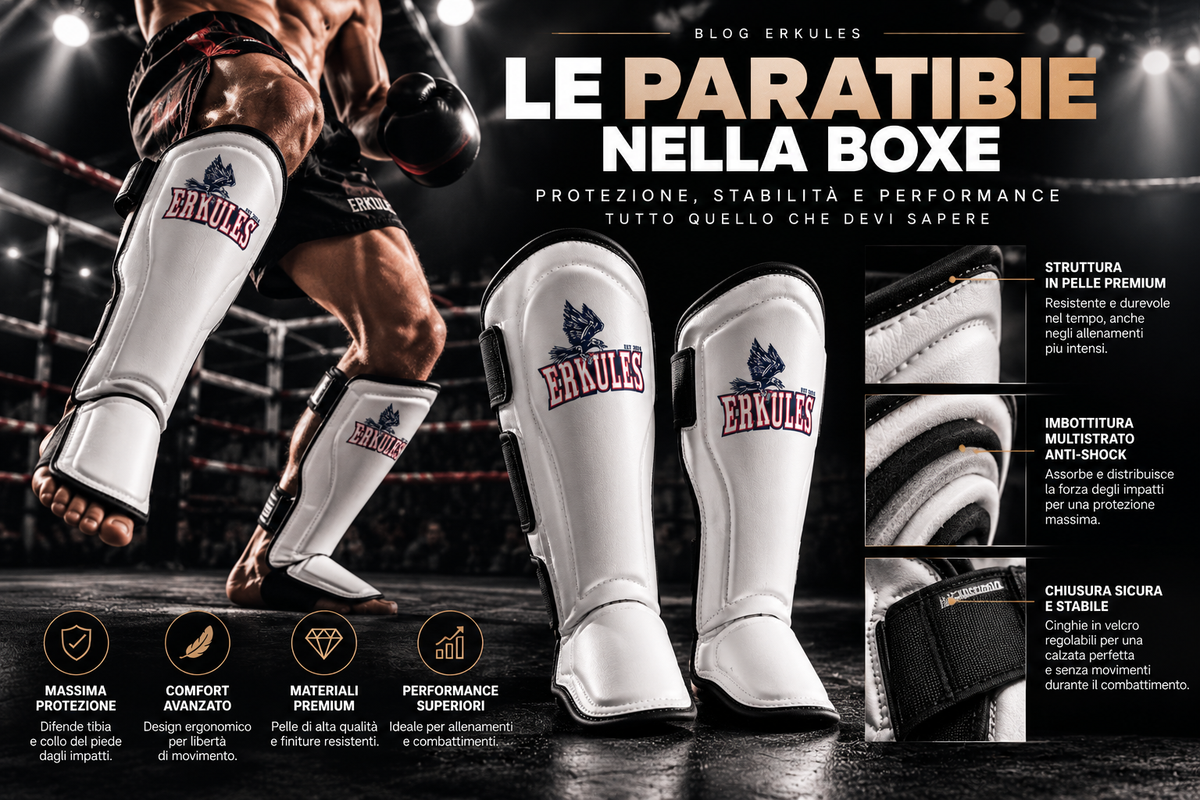 Paratibie da kickboxing: come scegliere taglia, imbottitura e copertura