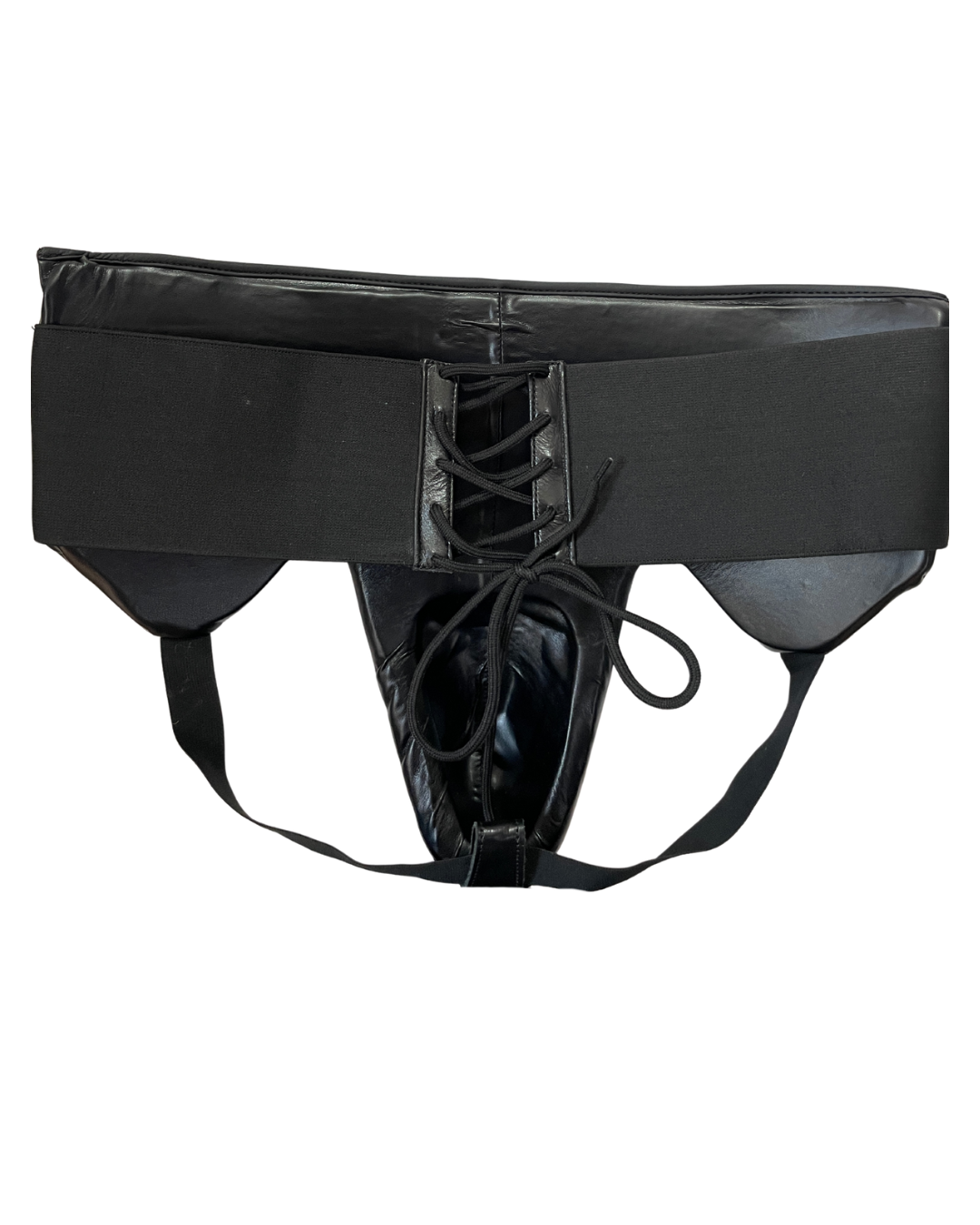 Kit da Combattimento Professionale – Guantoni Edition Zero & Conchiglia – Nero  in Vera Pelle